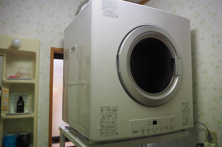 新設備の導入！ゲストハウスの乾燥機（新）とガスコンロ（リニューアル  